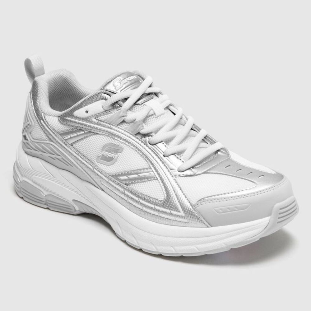 S Sport By Skechers Men's Stark Sneakers - Silver 9